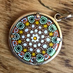 Vintage millefiori necklace